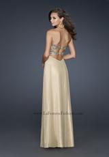 2012 Strapless Open Back La Femme Dress 16977